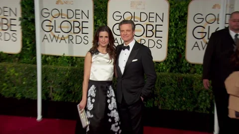 Golden Globe Awards 2015, Beverly Hills - 11 Jan 2015 Stock Footage 205315168