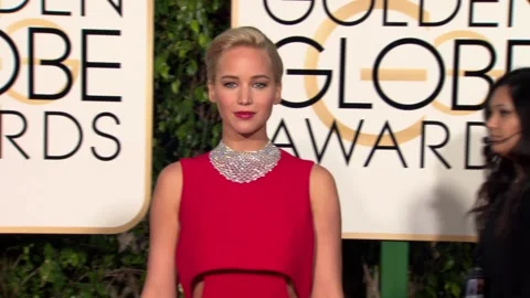 Golden Globe Awards 2016, Beverly Hills - 10 Jan 2016 Stock Footage 205346108