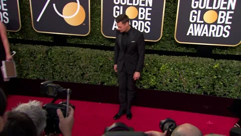Golden Globe Awards 2018, Beverly Hills - 07 Jan 2018 Stock Footage 205419627