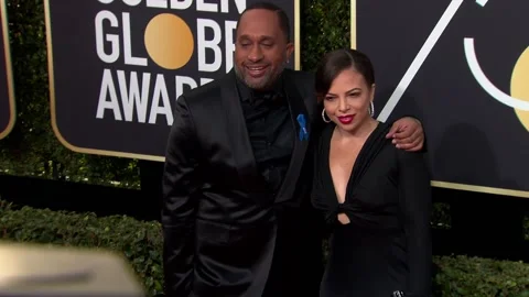 Golden Globe Awards 2018, Beverly Hills - 07 Jan 2018 Stock Footage 205426573