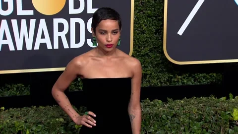 Golden Globe Awards 2018, Beverly Hills - 07 Jan 2018 Stock Footage 205428494