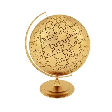 Golden globe Stock-Illustration