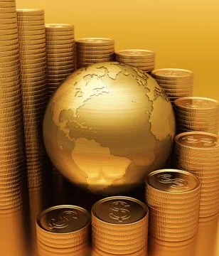 Golden Globe Stock Illustration