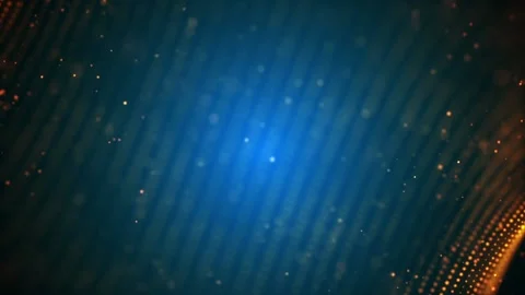 Golden Glowing Particles Motion Background Loop Stock-Footage 196936499