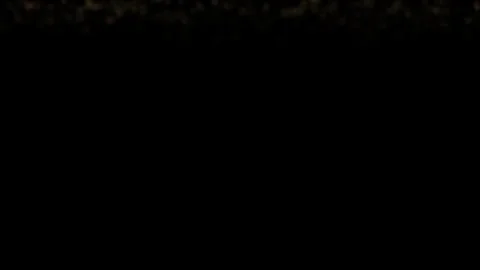 Golden glowing star particle in random direction with bounce Stock Footage 71612461