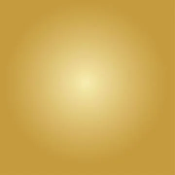 Golden gradient background. Radial gradient. Yellow and white Stock Illustration
