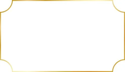 Golden Gradient Framework Stock Illustration