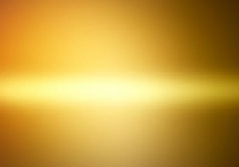 Golden Gradient Light Beam Background Stockfoto's