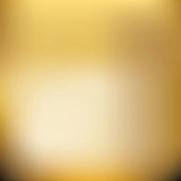 Golden Gradient Mesh Blurred Background Stock Illustration