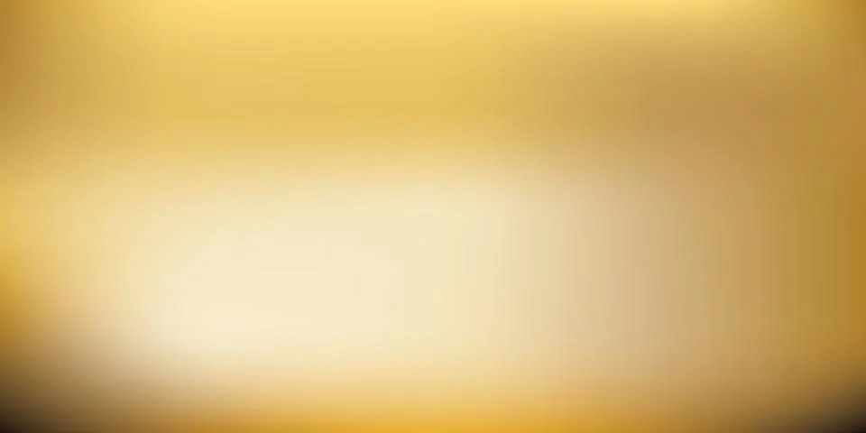 Golden Gradient Mesh Blurred Background Stock Illustration