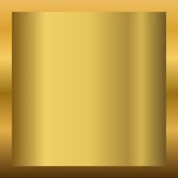 Golden gradient texture frame Stock Illustration