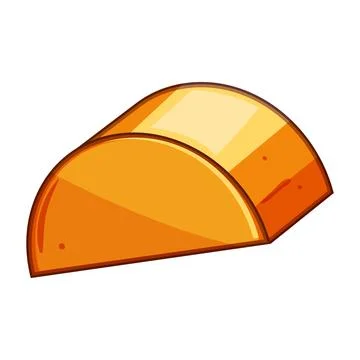 Golden graphic half sphere shape design element Stock Illustration
