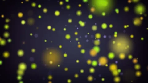 Golden Green Particle Cloud Seamless Loop 스톡 동영상 331968223