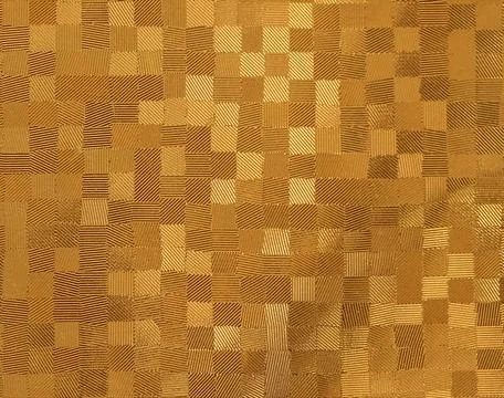 Golden grid pattern background Foto stock