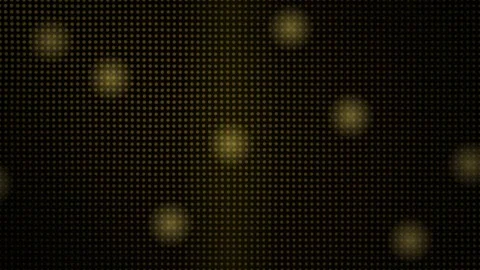 Golden Halftone Dot Pattern Background - Abstract Textured Yellow Grid with.. Stock Footage 347561685