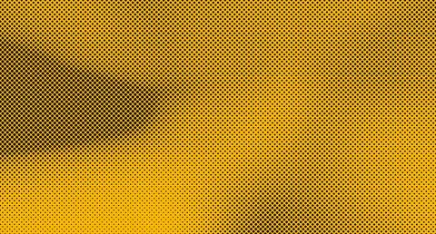 Golden halftone mesh pattern texture background with small dots gradient  a.. Stock Illustration
