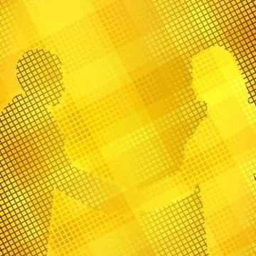 Golden handshake Illustrazione stock