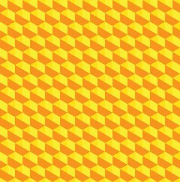 Golden Hexagon Pattern Texture Vector Stock Illustration