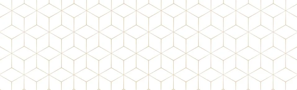 Golden hexagons on a white background - Vector Illustrazione stock