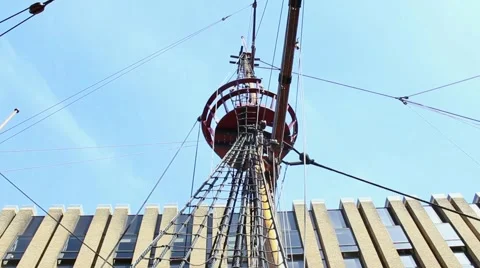 The golden hind 2 crowsnest 動画素材 62921773