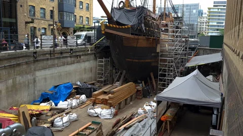 The golden Hind. Stock Footage 155661345