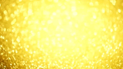 Golden holiday abstract glitter defocused background with blinking stars Stock-Footage 59083726