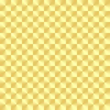 Golden hologram pattern sticker background Stock Illustration