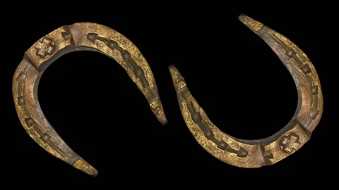 Golden Horseshoe Stock Footage 146329491