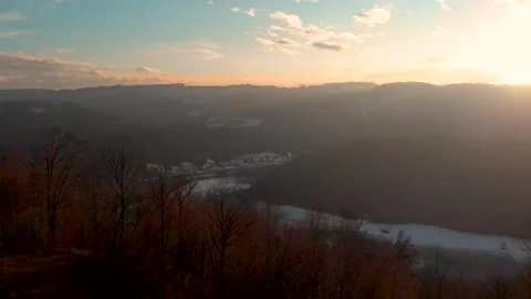 Golden hour in Austria #2 Video stock 168901297