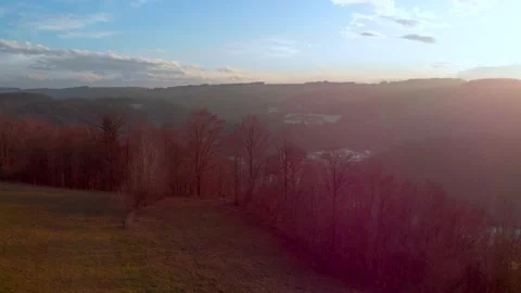 Golden hour in Austria Video stock 168901321
