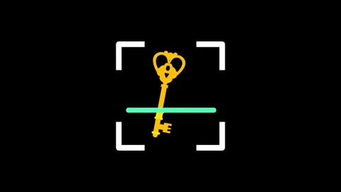 Golden Key Stock Footage 334178783