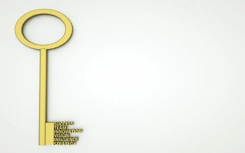 Golden key 스톡 일러스트