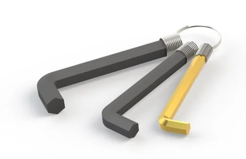 Golden Key Stock Illustration