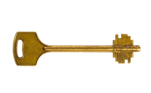 Golden key Stock Photos