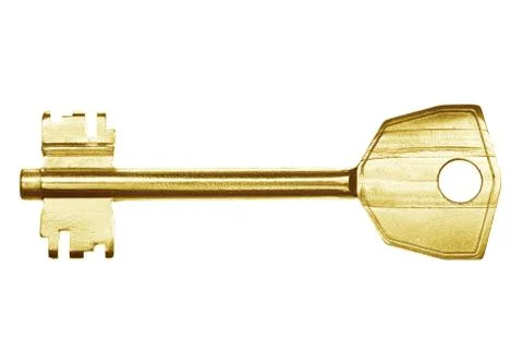 Golden key Stock Photos