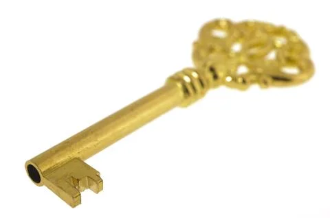 Golden key Stock Photos