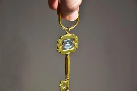 Golden key Stock Photos