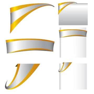 Golden label Stock Illustration