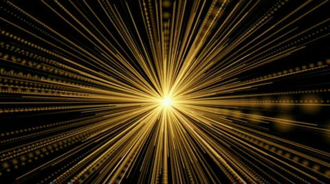 Golden laser Stock Footage 630834