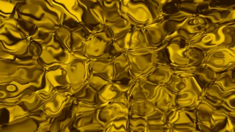 Golden lava Stock Footage 123817814