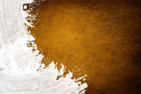Golden leather Stock Photos