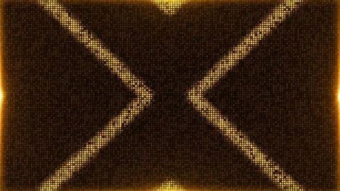 Golden LED Light Pattern Abstract Luxury Background pattern glowing texture. lux Stock Footage 341907355