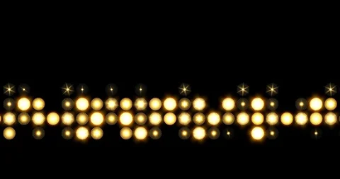 Golden LED Line Lights Background Moving Up Video stock 105744522