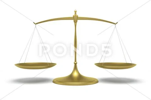Golden libra Stock Illustration