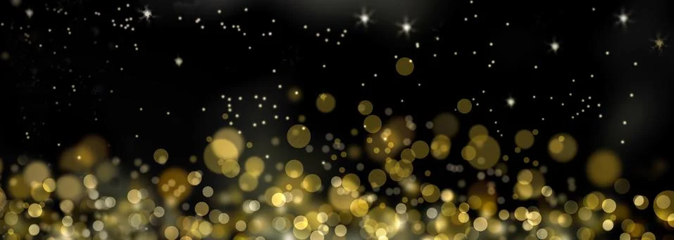 Golden light background Stock Illustration
