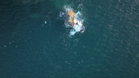 Golden Light Bathes Cliffs of Moher in Ireland&amp;#039;s Coastal Beauty Stock Footage 331826799