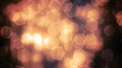 Golden Light Bokeh Stock Footage 41044631