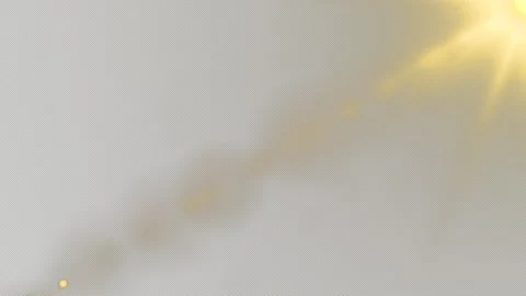 Golden Light Overlay 4K Alpha Channel, Cinematic Sun Rays Bokeh Effect Stock Footage 335494691
