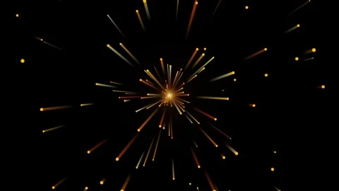 Golden light particle explosion abstract background, high-speed motion trai.. 스톡 동영상 347465450
