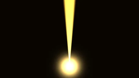Golden light rays background creates bright visual effects Stock Footage 341599314